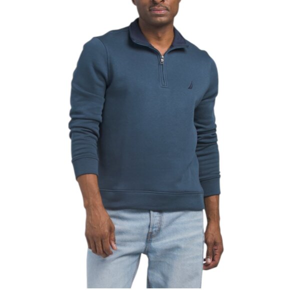 NAUTICA Quarter Zip Sweatshirt - Picture 1 of 2
